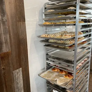 Fresh bakery from the kitchen