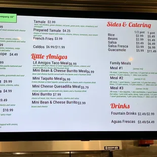 Menu Board