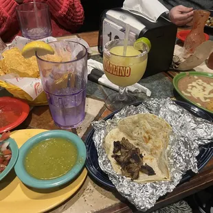Carne asada tacos
