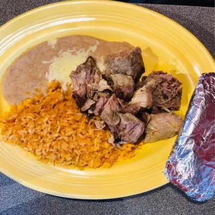 Carnitas plate