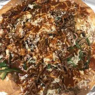 Mexican pizza