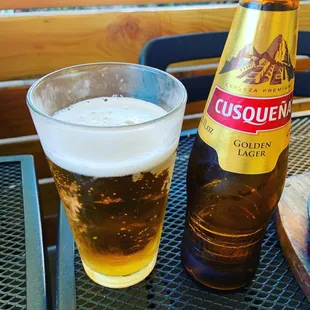 Cusqueña beer