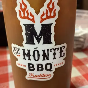 Barbecue sauce it was perfect