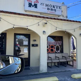 Front of store