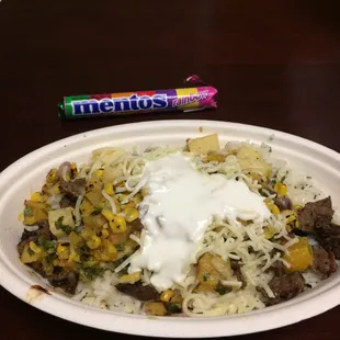 Carne Asada bowl