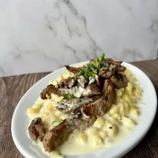 steak, food