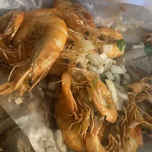 1 pound of fry shrimp