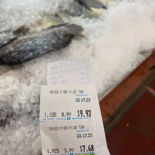 Price for fry fish and baby octopus