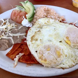 Chilaquiles with Red