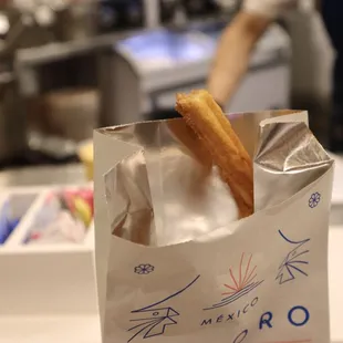 When Churros are fresh they are SO GOOD!