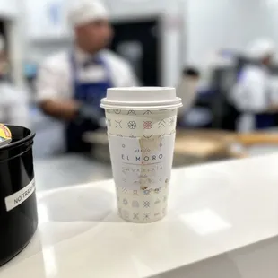 two cups of coffee