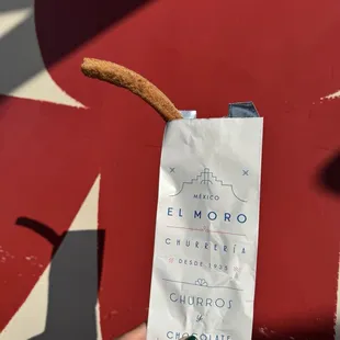Queuing for churros- line is moving