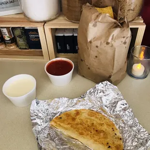 Cheese Quesadilla a la Carte