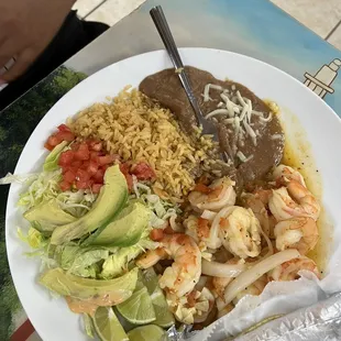 Camarones al mojo de ajo