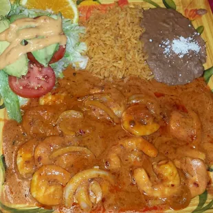 Camarones a La Diabla