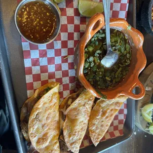 Fried Taco Birria