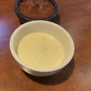 Queso dip appetizer