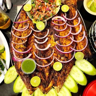 Pescado Zarandeado is AMAZING!! ORDER ahead takes about 20-30 minutes to make.