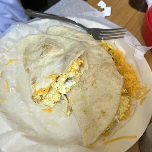 And the classic fav, breakfast all day! Breakfast tacos are very good.
