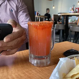 Michelada de corona