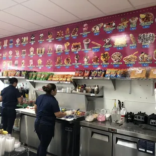 Full menu