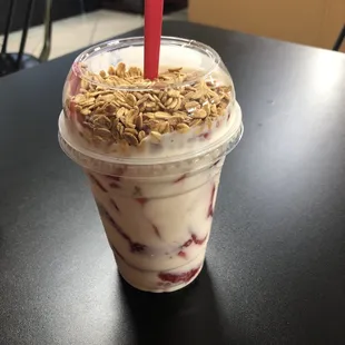 Fresas con crema