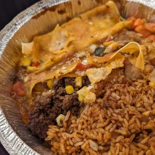 Confirmed, enchiladas containing bison