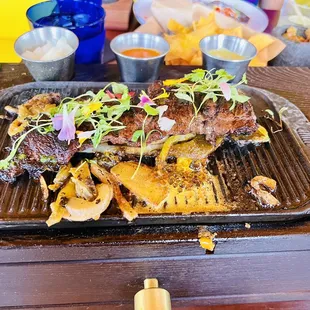 The crane asada was simply exquisite.