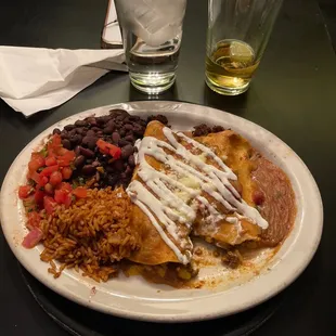 Green Chile Enchiladas