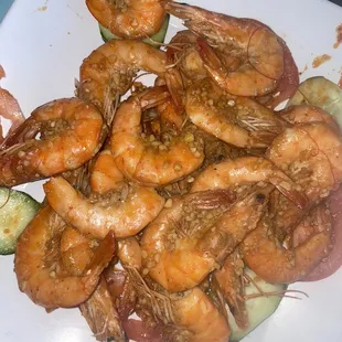 Camarones al ajo - garlic shrimp