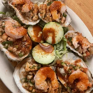 Ostiones Preparados a la Carte