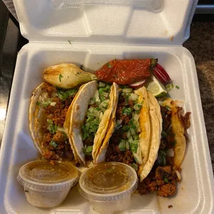 Chorizo tacos