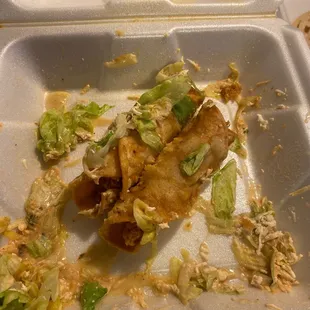 Taquitos....sorry we started eating them! But sooooo good!