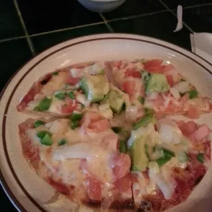 Mexican pizza (chica)