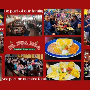 We are a small family business and invite you, your family and friends to dine with us!