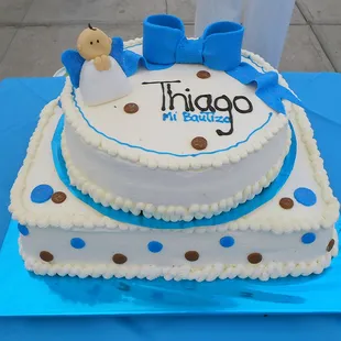 Baptism Cake