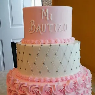 Baptism Cake