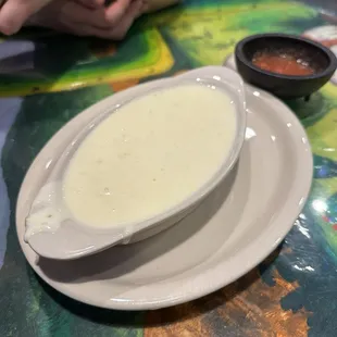 Large queso