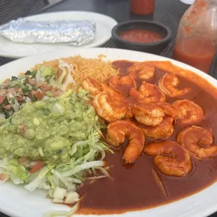 Camarones a la Diabla