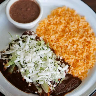 Enchiladas de Mole