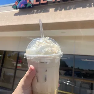Ice Mazapán Latte