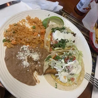 Fish Taco Plate