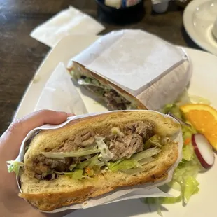 Torta Gigante con Carnitas