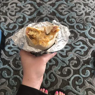 3.65 breakfast burrito inside. Worth it.