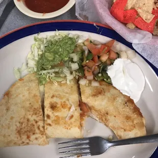 A la cart Shrimp quesadilla MY FAVORITE !!!!