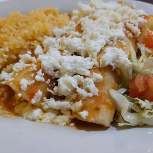 Enchiladas Rancheras
