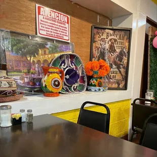 a mexican themed restaurant