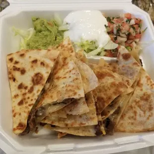 Beef Quesadillas