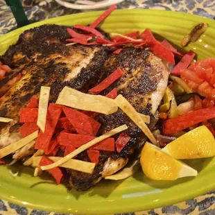 Blackened Tilapia Especiale