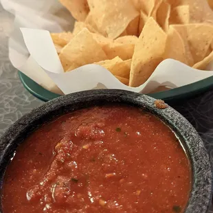 Perfect chips and salsa